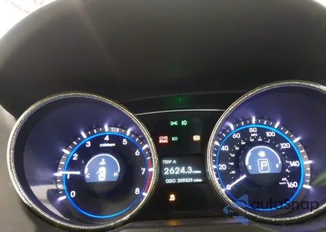 2011 Hyundai Sonata Se from USA, damaged, VIN 5NPEC4AC6BH197226